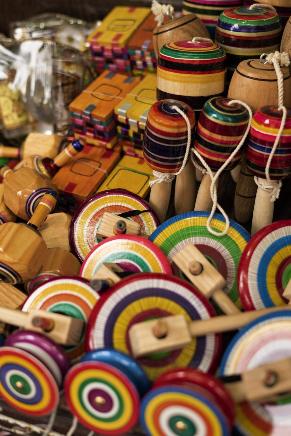 high-angle-souvenirs-assortment